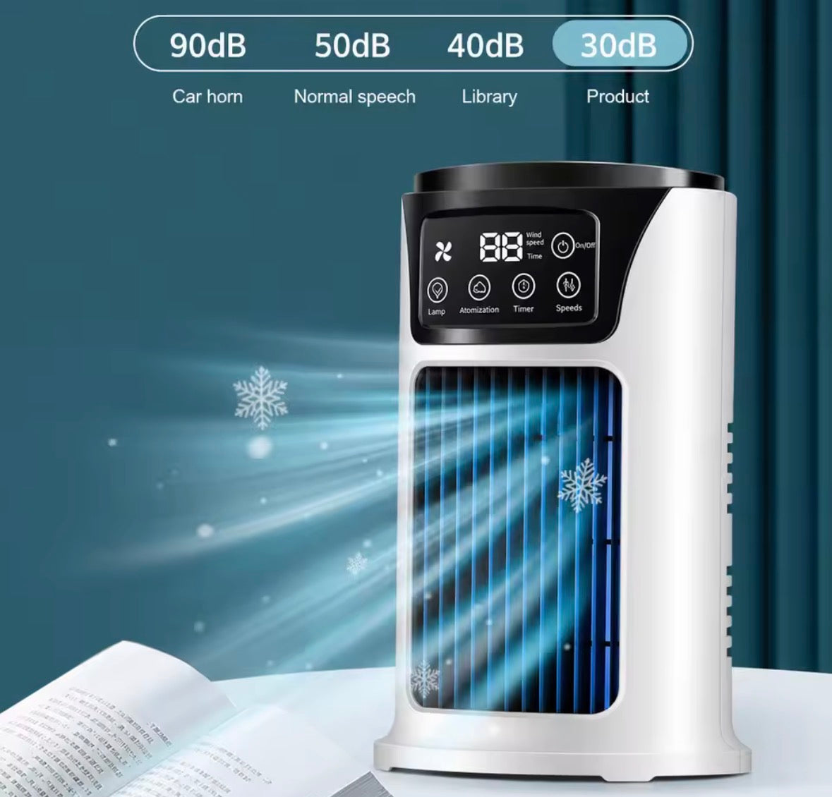 Portable Mini Water Cooling Fan