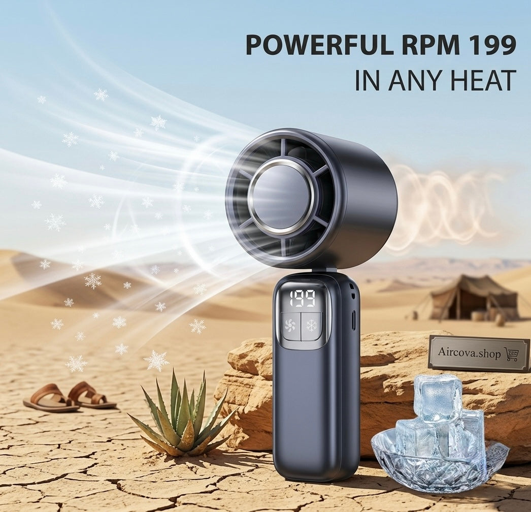 Compact and portable hand cooling device
