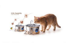 Stainless Steel Cat Water Fountain 💧🐱+ 12 Filters, 12 Sponges & 2 Brushes